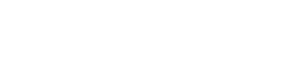 Transparent white Kick IT Software Solutions logo with circular emblem containing cartoon foot kicking upwards and motion lines